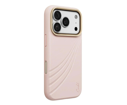 Etui ochronne do smartfonów Uniq Coehl Serina do iPhone 18 Pro Max Magnetic różowy